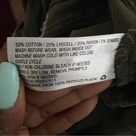 ISABEL MATERNITY Olive Green Skinny Jeans - Picture 6 of 7